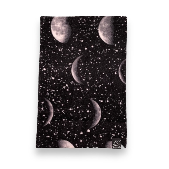 Moons Neck Tube - fleece single layer neck gaiter, warmer, cowl, scarf - Picture 1 of 2
